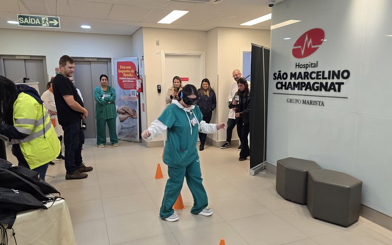 Maio Amarelo no Hospital Cajuru