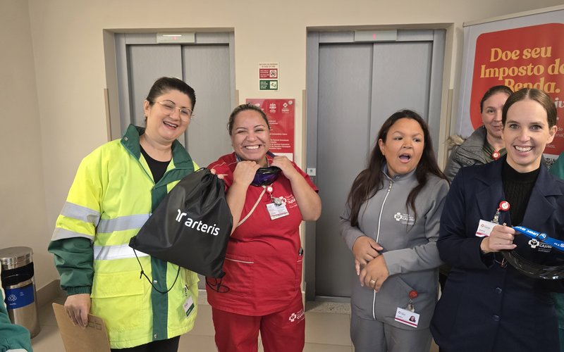Maio Amarelo no Hospital Cajuru