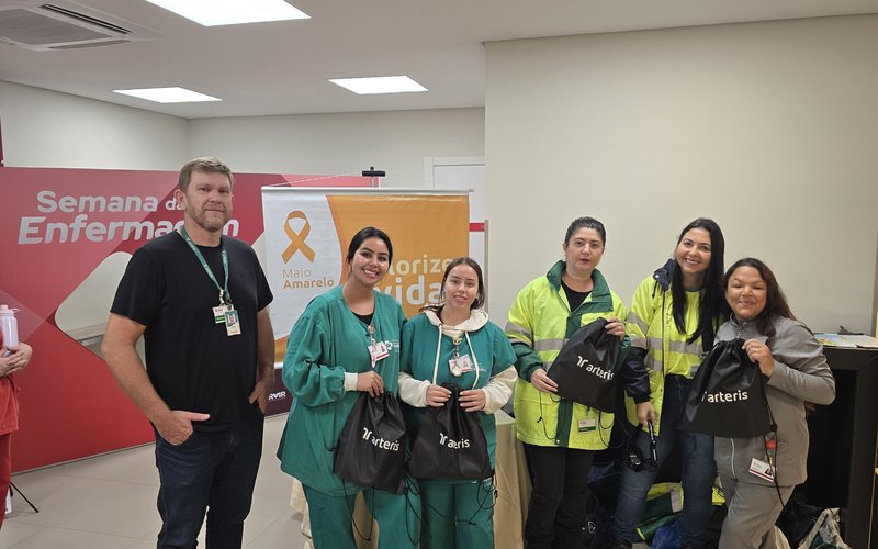Maio Amarelo no Hospital Cajuru