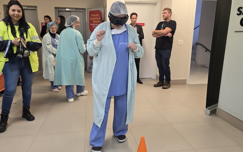Maio Amarelo no Hospital Cajuru