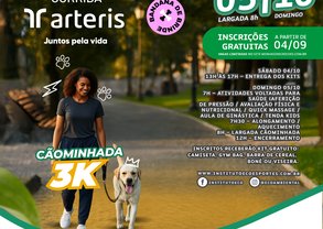 Arte - Divulgação Cãominhada - Instagram