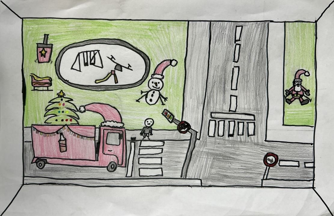 Concurso Cartão de Natal alunos de 2º ao 5º ano - Sanderson Ferreira Martins