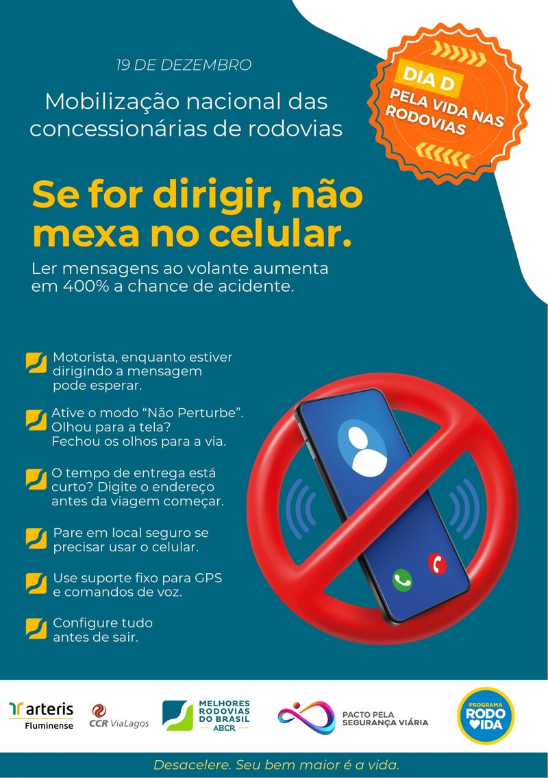 Dia D pelas Vidas nas Rodovias 2025