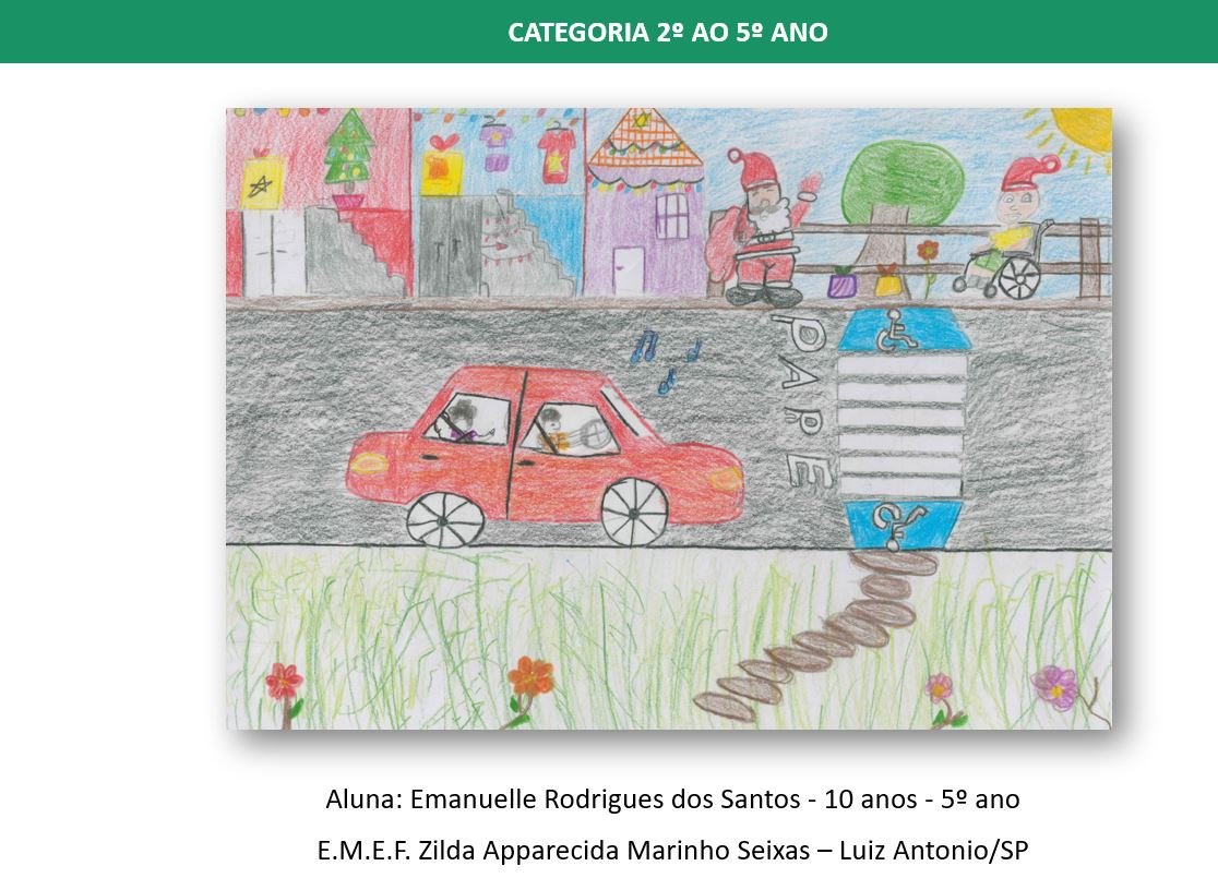 Emanuelle Rodrigues dos Santos - tema Pedras no Caminho - Luiz Antônio