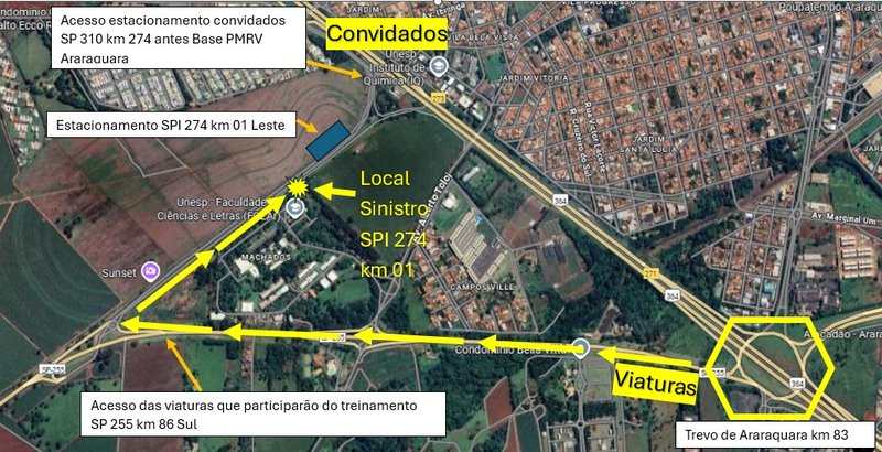mapa simulado